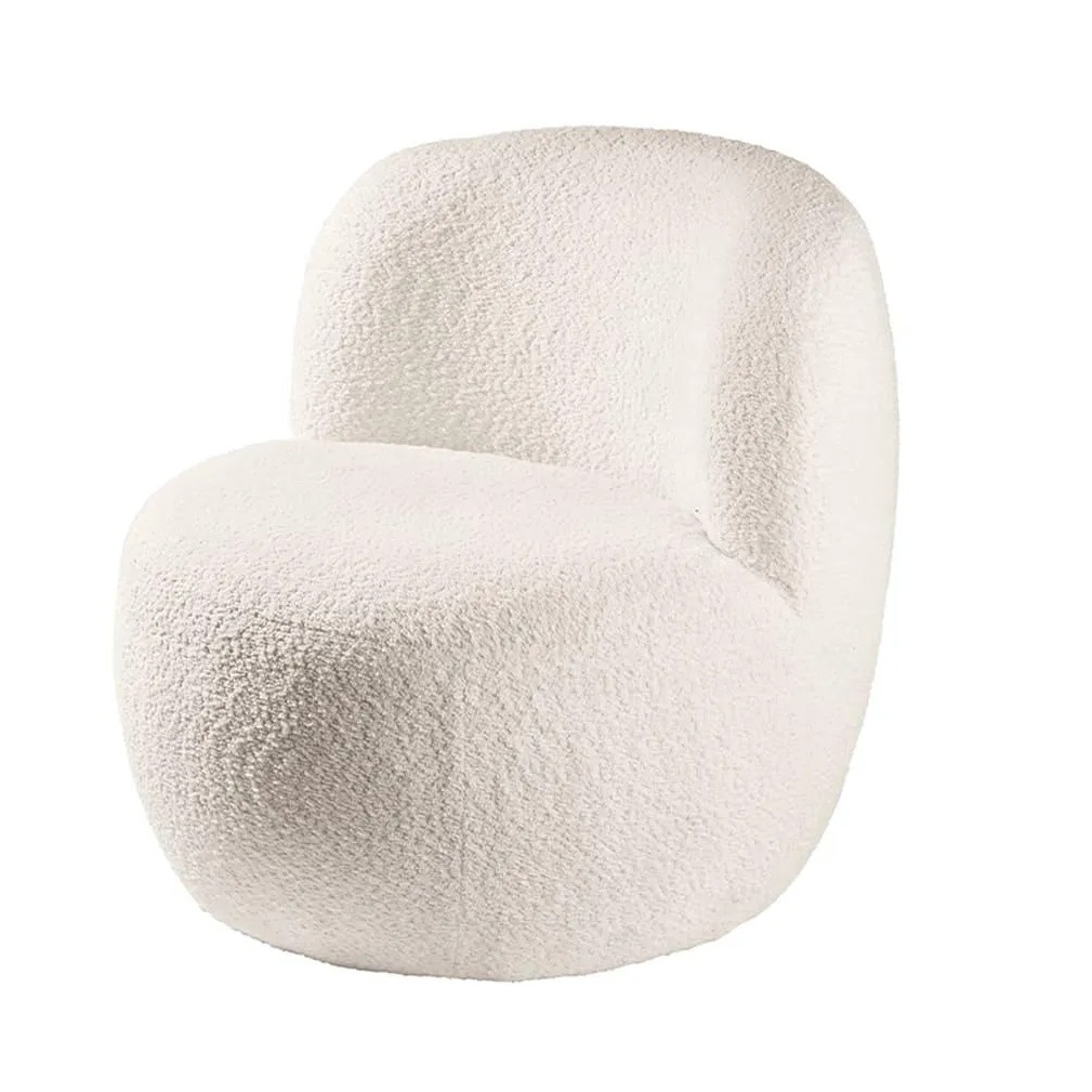 L'oca Nera armchair polyester fabric 74x74x75h cod.1A149